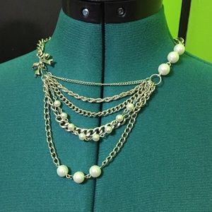 pearl necklace costume jewelry